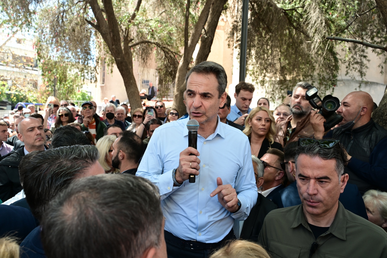 Τα μηνύματα της περιοδείας Μητσοτάκη στον Αγ. Δημήτριο