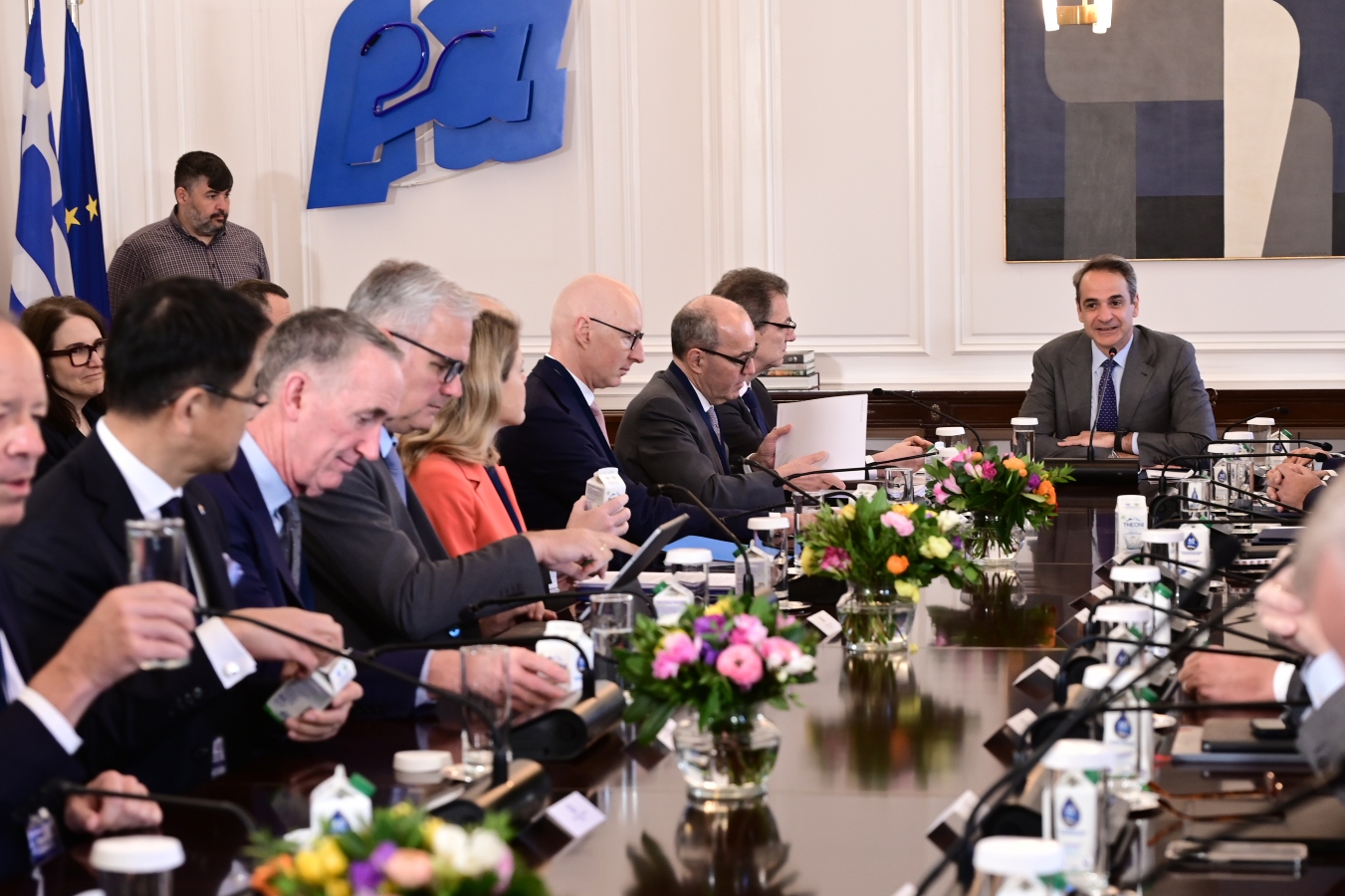 Μητσοτάκης σε φαρμακοβιομηχάνους: Η Ελλάδα έχει στόχο και προτεραιότητα την καινοτομία
