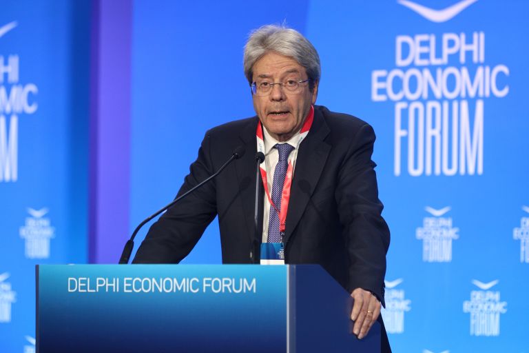 DEF IX – Gentiloni: Greece is one of the brighter spots on the European growth map