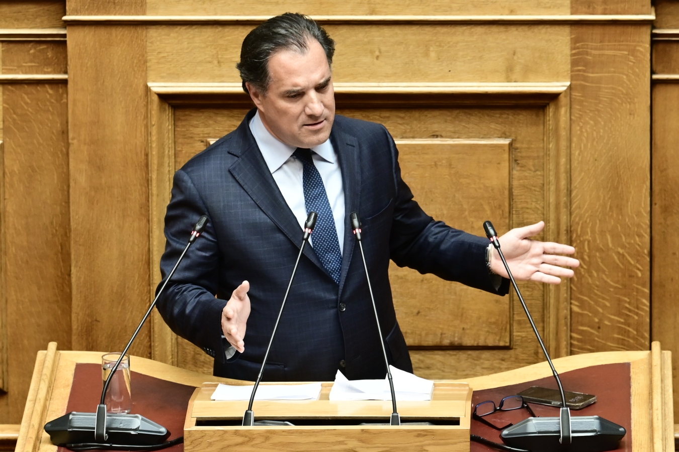 Άδωνις σε Βελόπουλο: Παλαβές οι θεωρίες σου περί μπαζώματος