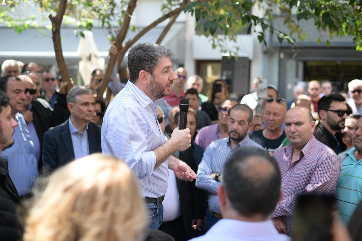 Ανδρουλάκης: Στις 9 Ιουνίου να μη δώσει ο ελληνικός λαός λευκή επιταγή στο σύστημα εξουσίας της ΝΔ
