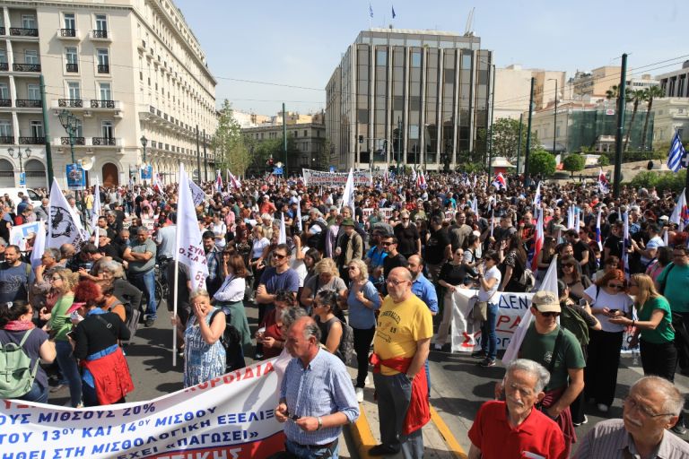 Απεργία: Κλειστό το κέντρο της Αθήνας -Σε εξέλιξη οι συγκεντρώσεις [vid]
