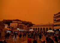 Σκόνη σήμερα: Δορυφορική εικόνα από το φαινόμενο «Minerva Red» [vid]