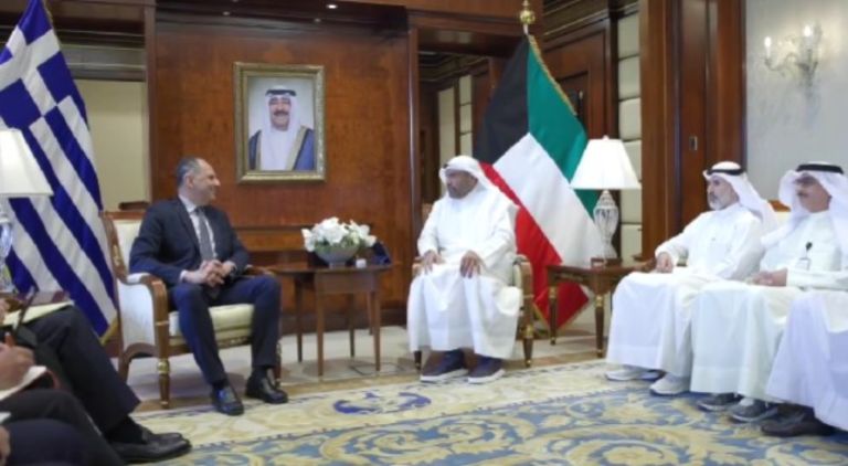 FM Gerapetritis holds talks with Kuwaiti counterpart, emphasizing bilateral relations & regional cooperation