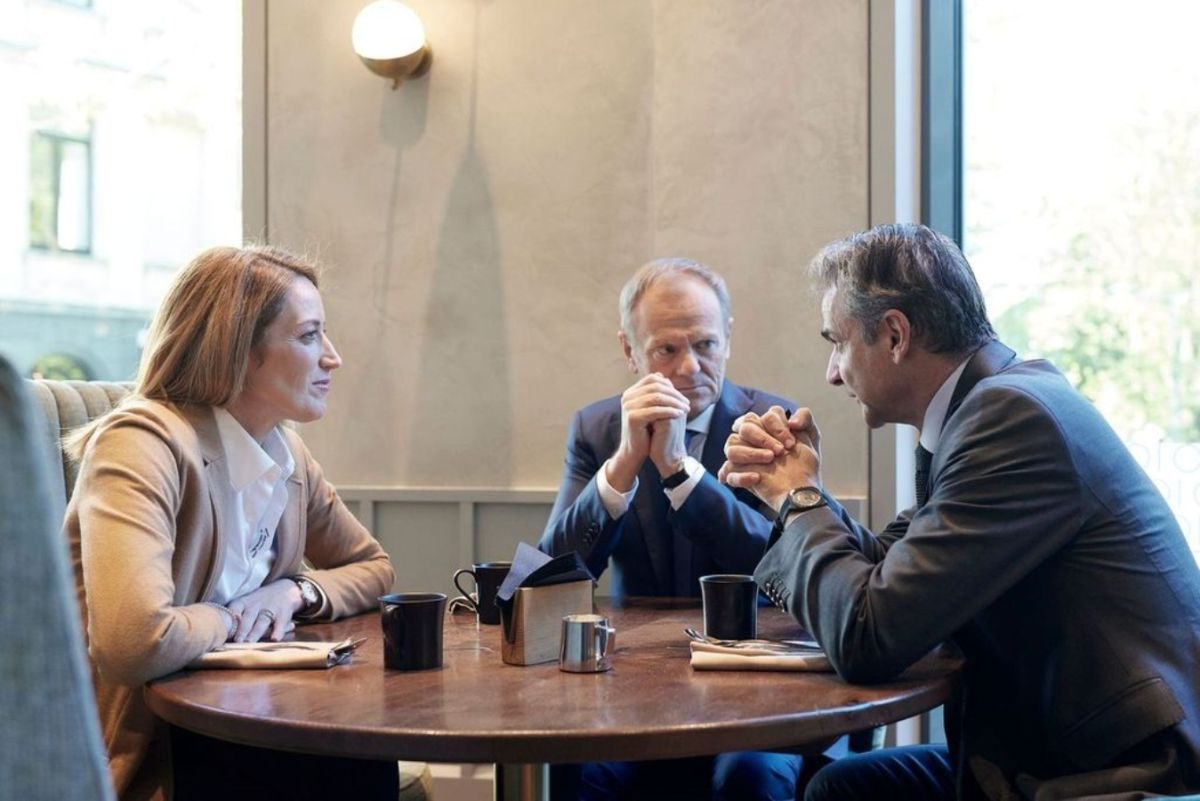 Οι ευρωεκλογές στην ατζέντα των επαφών Μητσοτάκη με Μέτσολα και Τουσκ