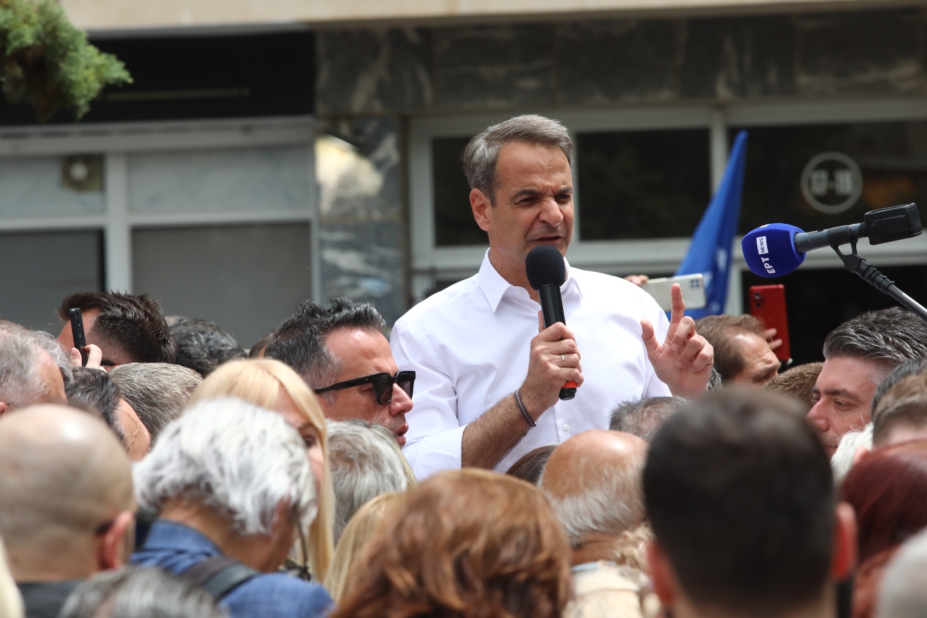 Μητσοτάκης: Η κυβέρνηση χτίζει λιθαράκι προς λιθαράκι μια ισχυρή Ελλάδα