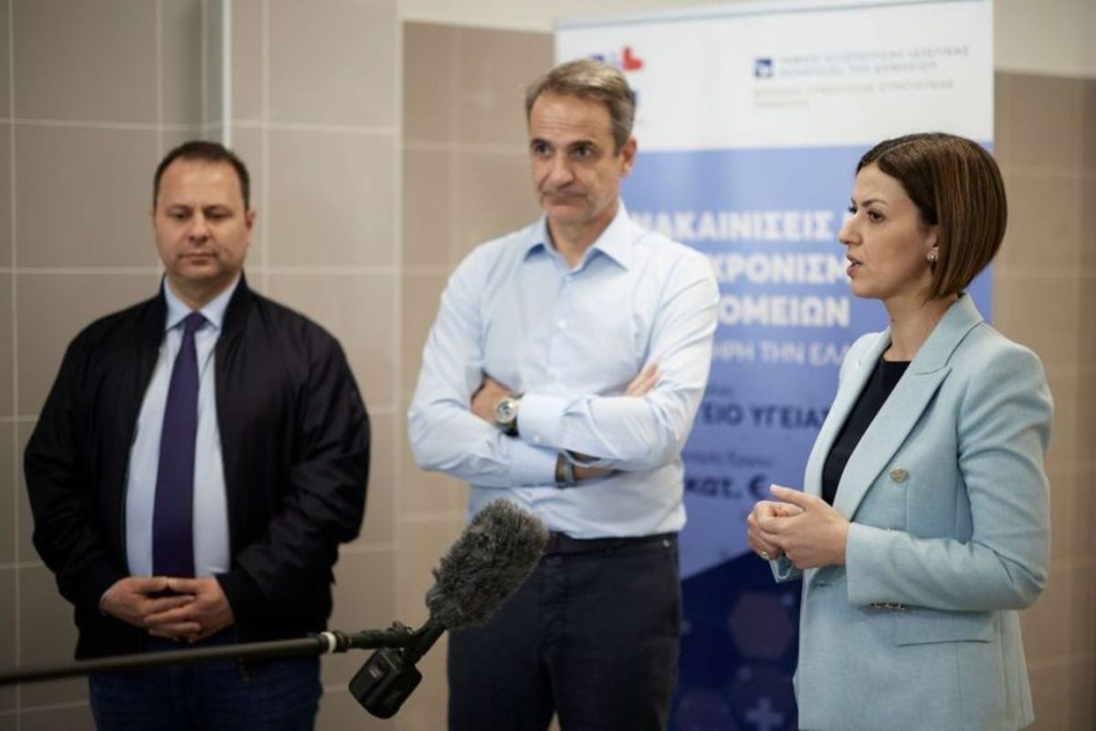 Στο νοσοκομείο «Άγιος Παύλος» της Θεσσαλονίκης ο πρωθυπουργός – «Το ΕΣΥ αλλάζει»