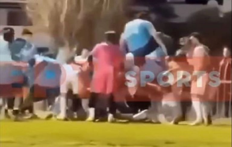 Απίστευτη εναέρια κλωτσιά ποδοσφαιριστή σε κεφάλι αντιπάλου στην Ρόδο – Τον ψάχνει η Αστυνομία