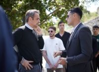 Μητσοτάκης από Τήλο: Δίνουμε μεγάλη σημασία σε καινοτόμα έργα που κάνουν την κυκλική οικονομία πράξη