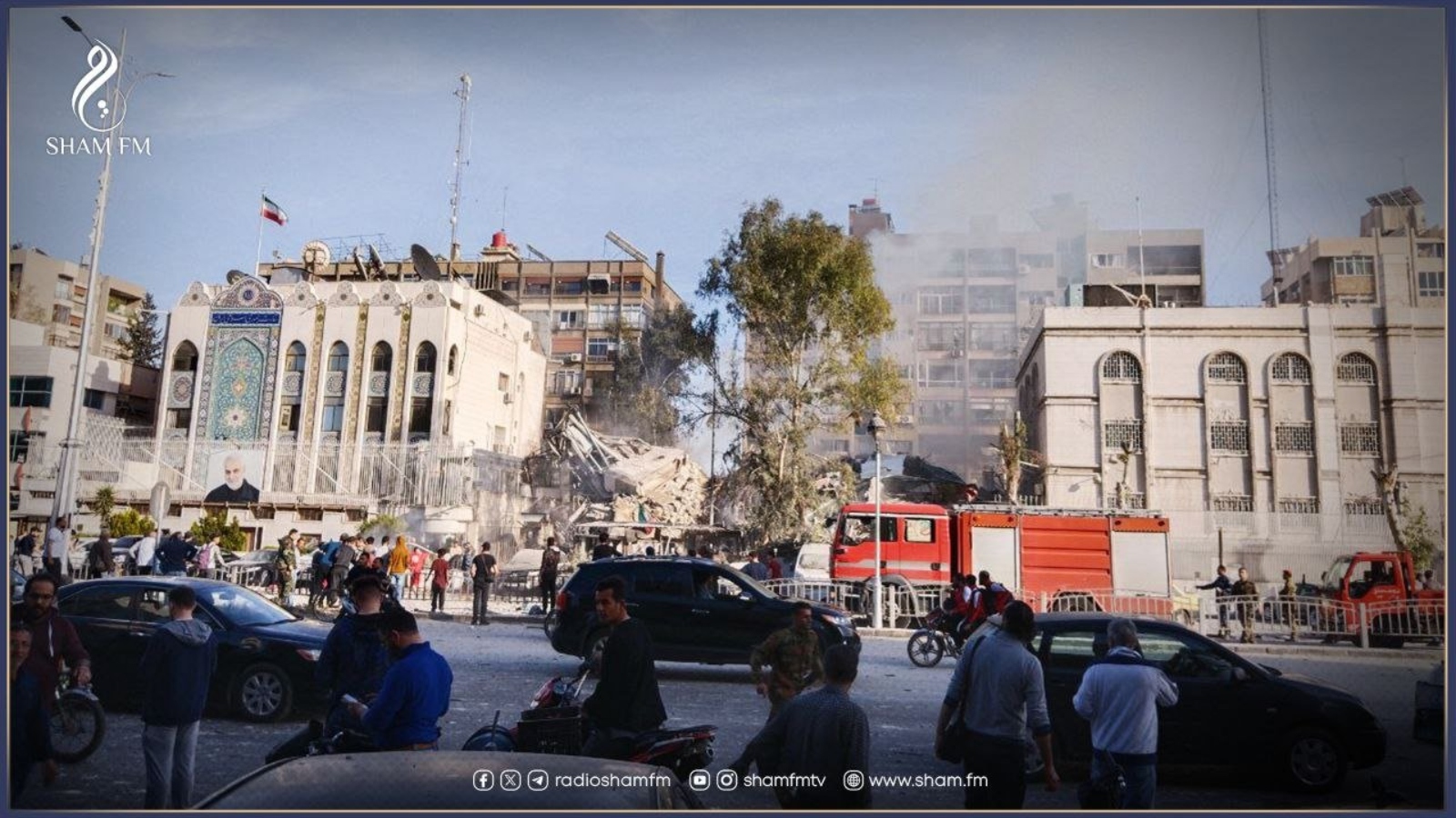 Το Ιράν κατηγορεί το Ισραήλ ότι βομβάρδισε το προξενείο του στη Δαμασκό