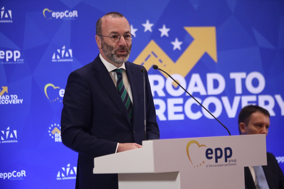 Βέμπερ σε VMRO: Σεβαστείτε τη Συμφωνία των Πρεσπών