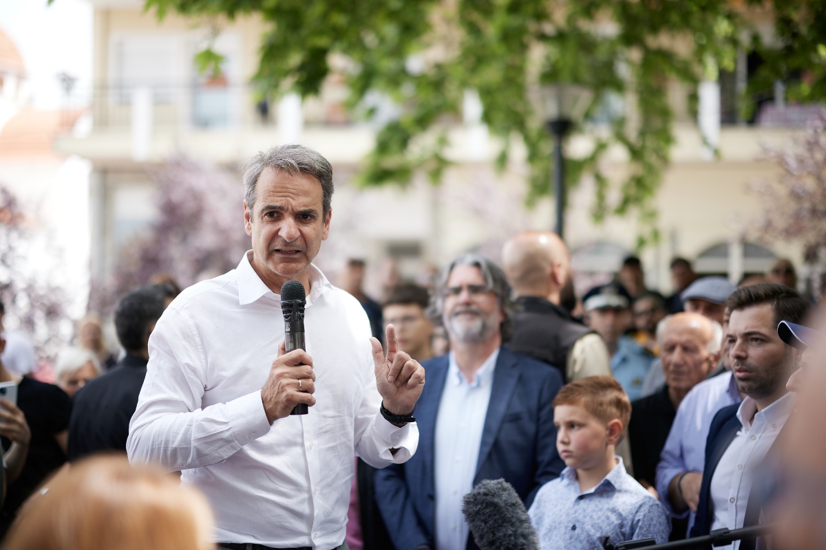 Μητσοτάκης: Πάμε να βάλουμε το τρίποντο στις ευρωεκλογές [vid]