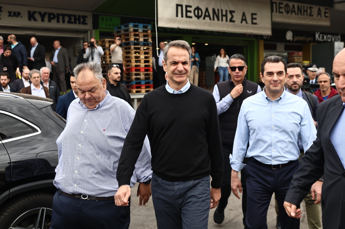 Στη Βαρβάκειο ο πρωθυπουργός