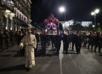 Orthodox mark Good Friday with solemn bier processions