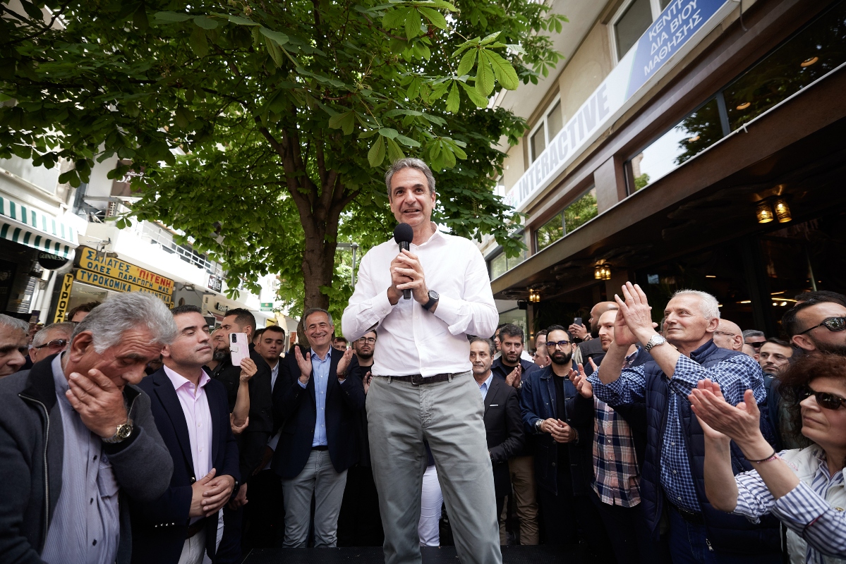 Μητσοτάκης από Σέρβια Κοζάνης: «Πρέπει να στείλουμε στην Ευρωβουλή τους καλύτερους»