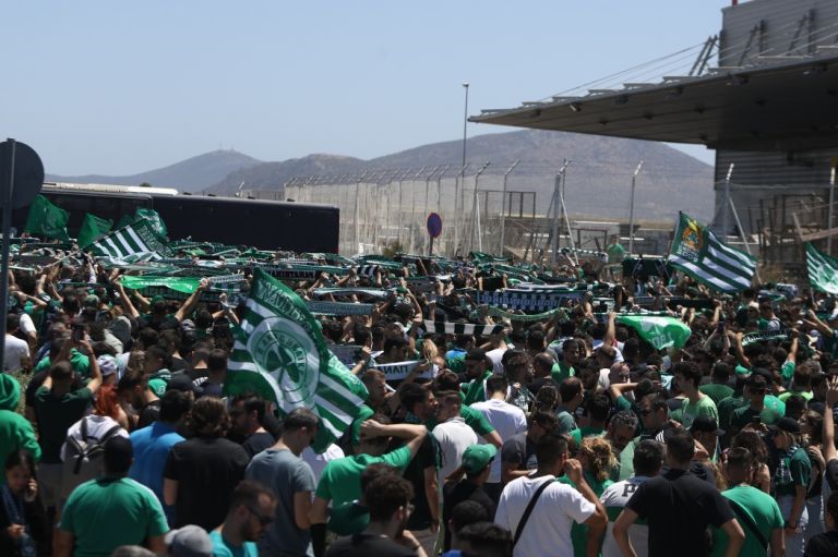 Παναθηναϊκός: Το “Ελευθέριος Βενιζέλος” βάφτηκε πράσινο! [pics,vid]