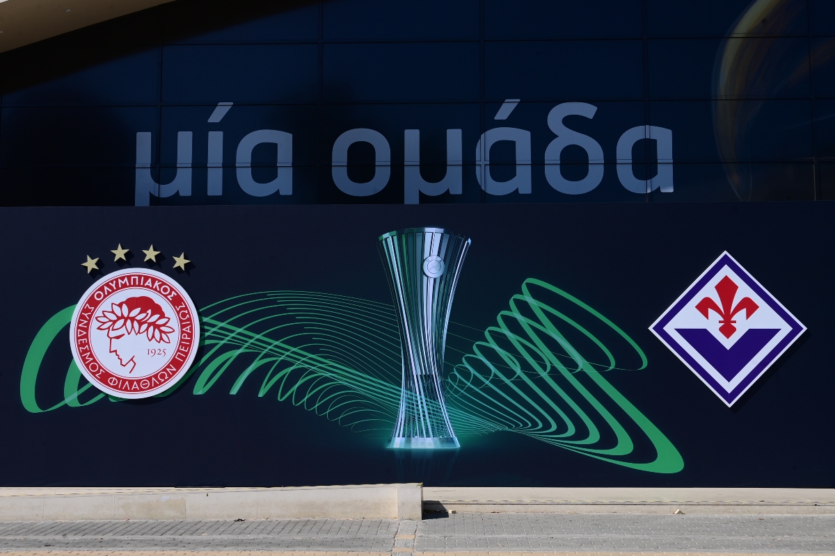 Olympiacos has chance at its first European trophy, against Italy’s Fiorentina in ECL final in Athens