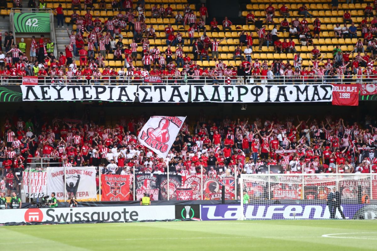 Europa Conference League: Μπήκαν στην OPAP Arena οι οπαδοί του Ολυμπιακού [vid]