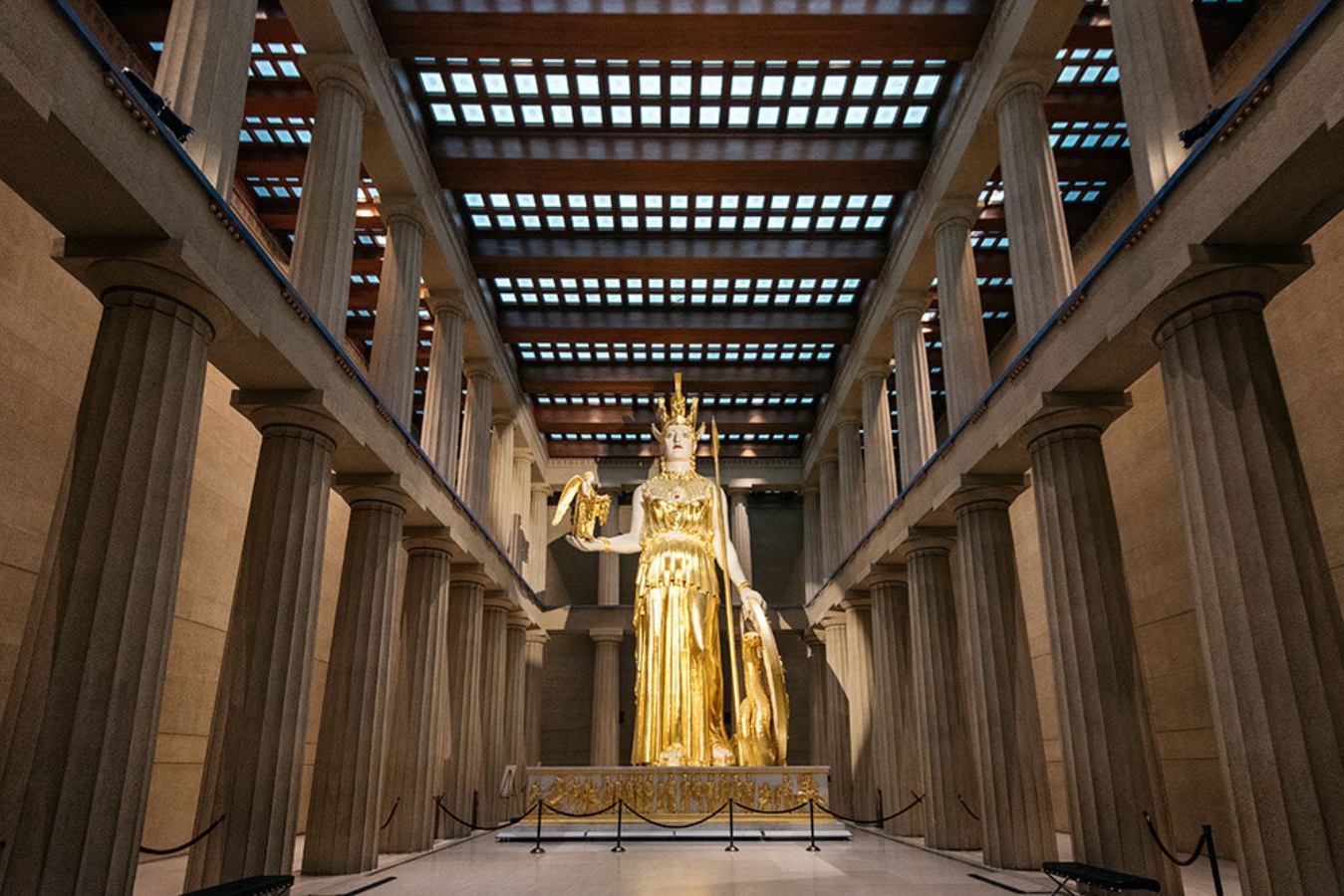 The Parthenon that the Americans built in Nashville