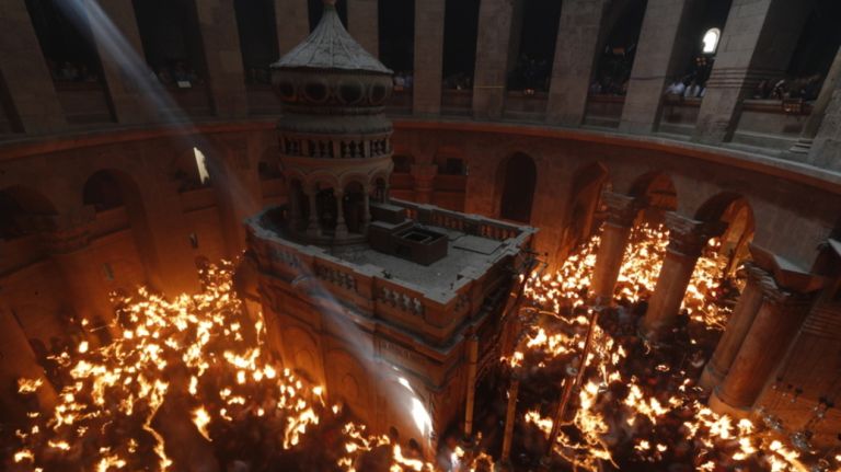 Greek Airlines Transport Holy Light Across Greece
