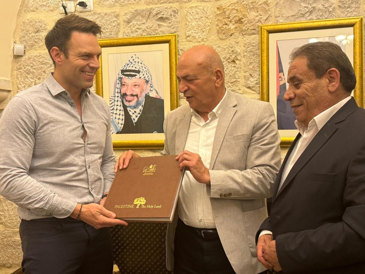 Κασσελάκης από Παλαιστίνη: Να αναγνωριστεί το παλαιστινιακό κράτος το συντομότερο δυνατό