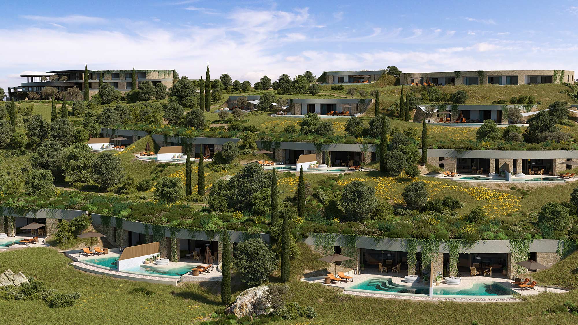 Costa Navarino: Σε πλήρη εξέλιξη οι επενδύσεις 400 εκατ. για τις γειτονιές των βιλών