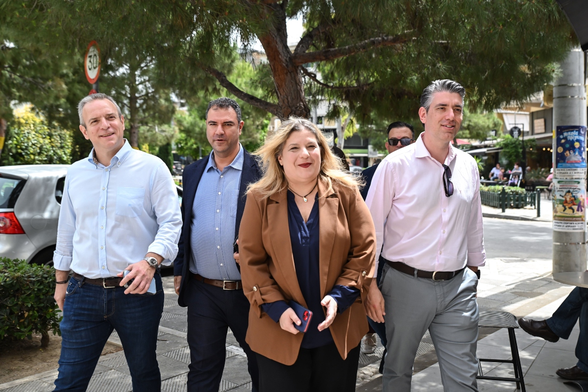 Μαρία Συρεγγέλα στο Παλαιό Φάληρο: Είναι πολύ σημαντικό η φωνή μας στην Ευρώπη να είναι ισχυρή