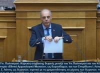 Τη Συμφωνία των Πρεσπών έσκισε ο Κυριάκος Βελόπουλος από το βήμα της Βουλής
