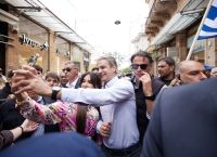 Μητσοτάκης στη Χίο: Η πολιτική σταθερότητα το διακύβευμα των ευρωεκλογών
