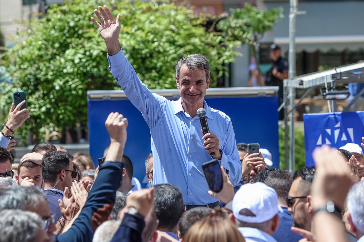 Μητσοτάκης: Δυνατή ΝΔ στην Ελλάδα σημαίνει δυνατή Ελλάδα στην Ευρώπη