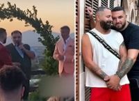 Ο Γρηγόρης Αρναούτογλου ήταν ο κουμπάρος στο γάμο του Σπύρου Στεφανουδάκη και του Γιάννη Τράκα