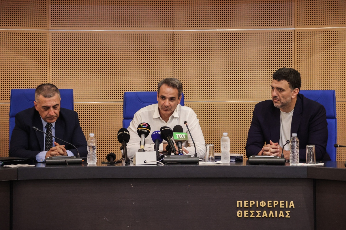 Μητσοτάκης: Είναι υποχρέωσή μας να στηρίξουμε τη Θεσσαλία και να τη θωρακίσουμε [vid]