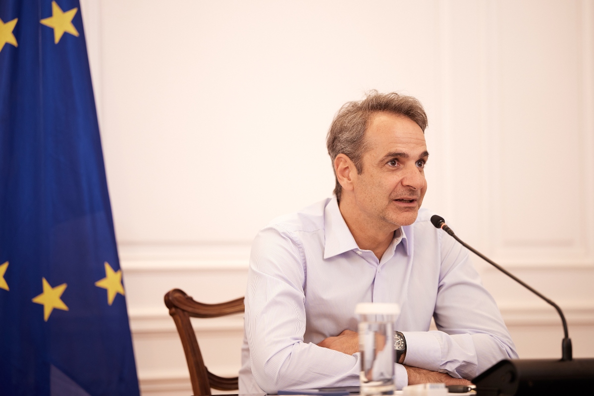 Στην τηλεδιάσκεψη κορυφής του ΕΛΚ συμμετείχε ο Μητσοτάκης