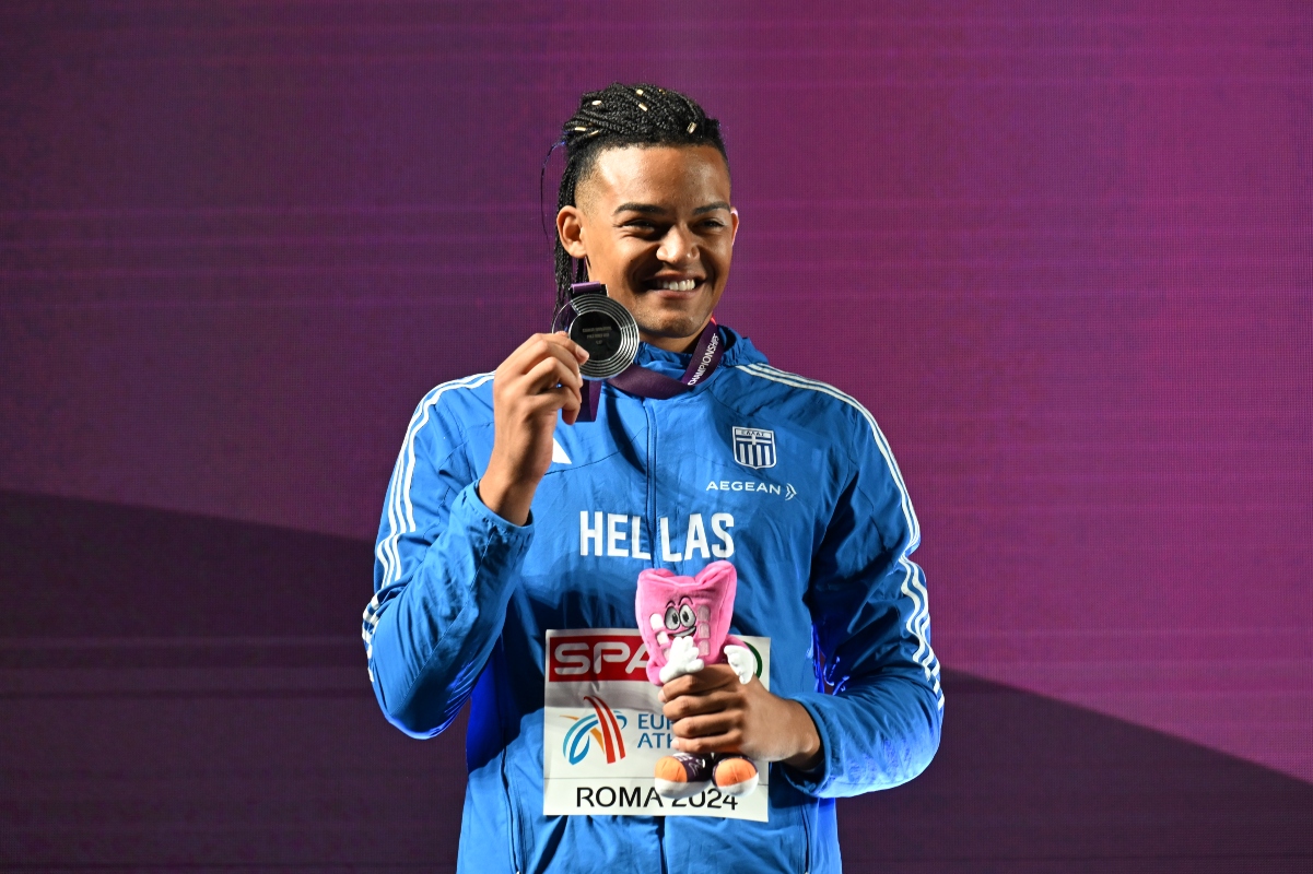 Karalis Secures Greece’s Second Ever Pole Vault Medal in Rome