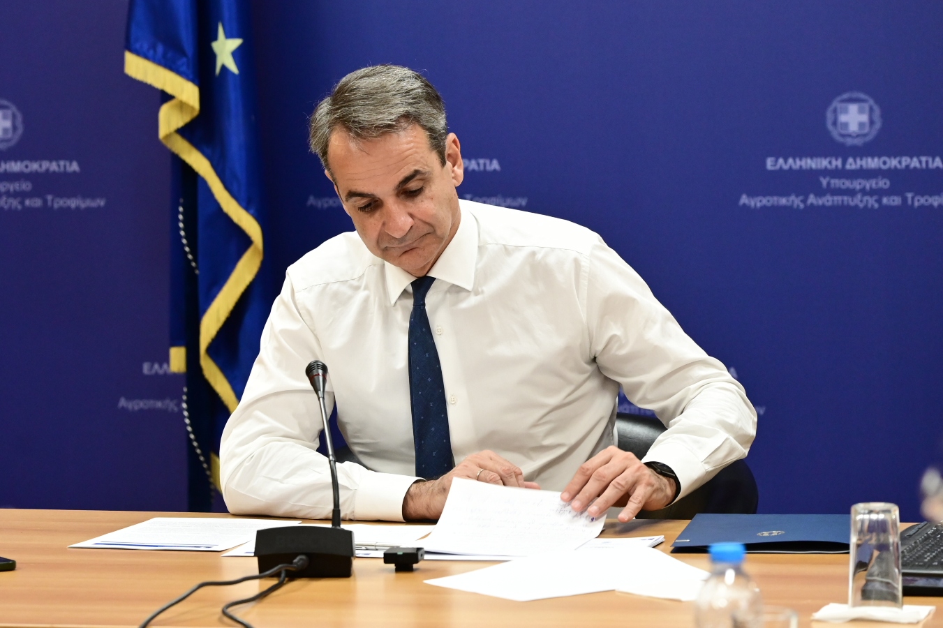 Μητσοτάκης στο Αγροτικής Ανάπτυξης: Παράταση στο πρόγραμμα για φθηνό ρεύμα στους αγρότες