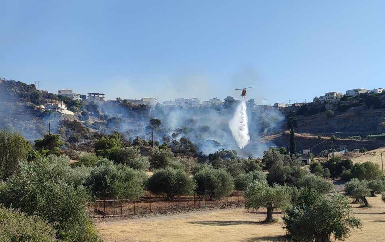 Φωτιές τώρα: Χωρίς ενεργό μέτωπο η πυρκαγιά στην Ηλεία – Καταστροφές σε σπίτια [vid]