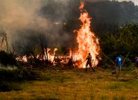Wildfires blaze overnight on Kos, Chios and Crete Wildfires blaze overnight on Kos, Chios and Crete