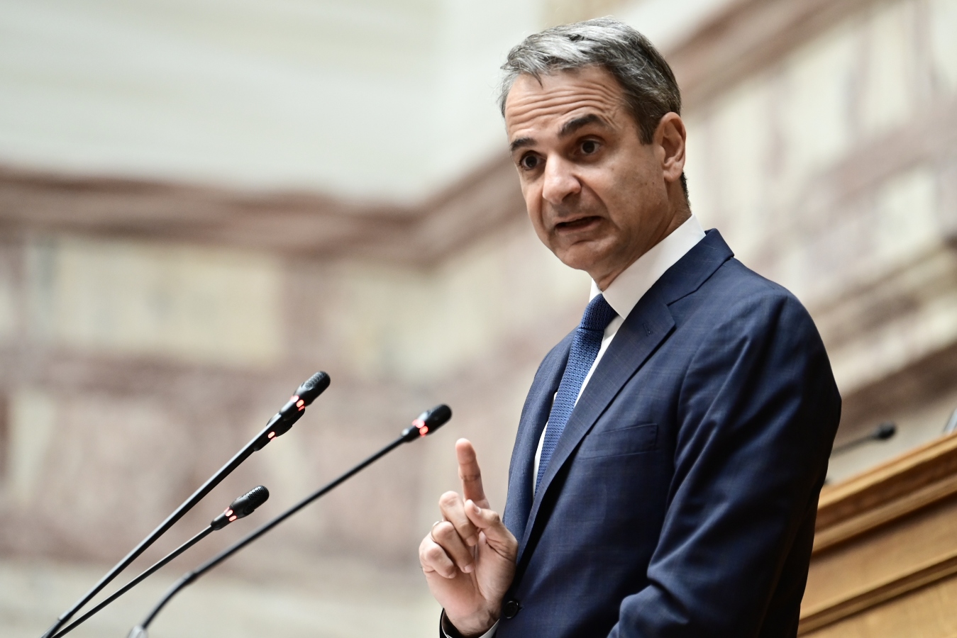 Μητσοτάκης στην Κ.Ο: Οι πολίτες ζητούν λιγότερα λάθη-Λέμε όχι σε αυτούς που θέλουν μια μικρή και φοβική ΝΔ