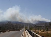 Φωτιά στην Πάρνηθα: Έκτακτες κυκλοφοριακές ρυθμίσεις – Ήχησε δύο φορές το 112