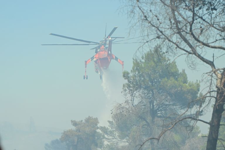 Μαίνεται η φωτιά στην Κερατέα: Κάηκαν σπίτια, εκκενώθηκαν οικισμοί [vid]