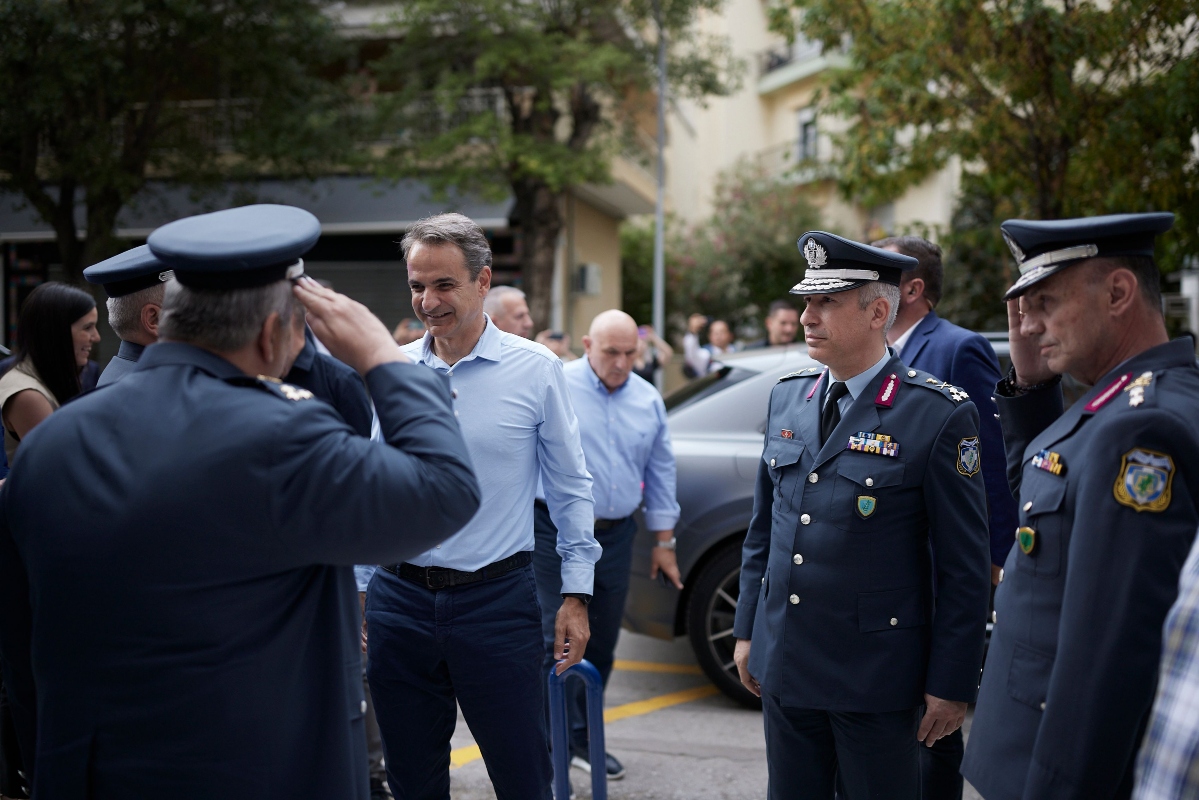 Ο Μητσοτάκης εγκαινίασε το νεοσύστατο γραφείο ενδοοικογενειακής βίας στη Χαριλάου