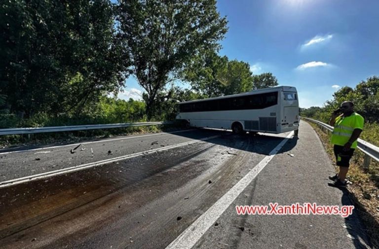 Ξάνθη: Τροχαίο σοκ με τέσσερις νεκρούς μετά από σύγκρουση λεωφορείου με ΙΧ [pic]