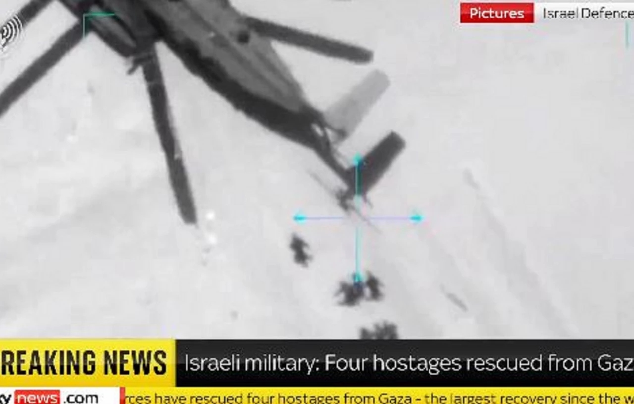 IDF: Βίντεο από την στιγμή που διέσωσε τους Ισραηλινούς ομήρους από τα χέρια της Χαμάς [vid]