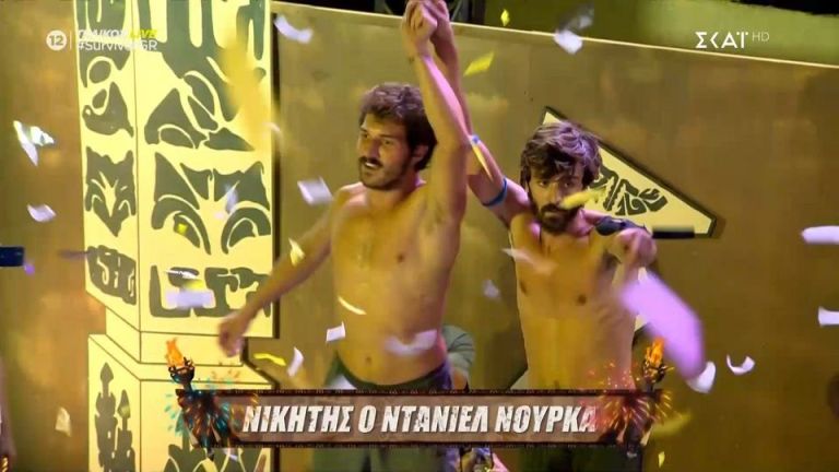 Ο Ντάνιελ Νούρκα είναι ο μεγάλος νικητής του Survivor 2024- Εκτόπισε την Δαλάκα και πήρε τις 100.000 ευρώ