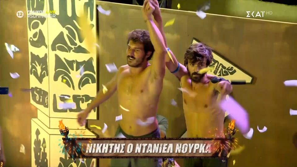 Ο Ντάνιελ Νούρκα είναι ο μεγάλος νικητής του Survivor 2024- Εκτόπισε την Δαλάκα και πήρε τις 100.000 ευρώ