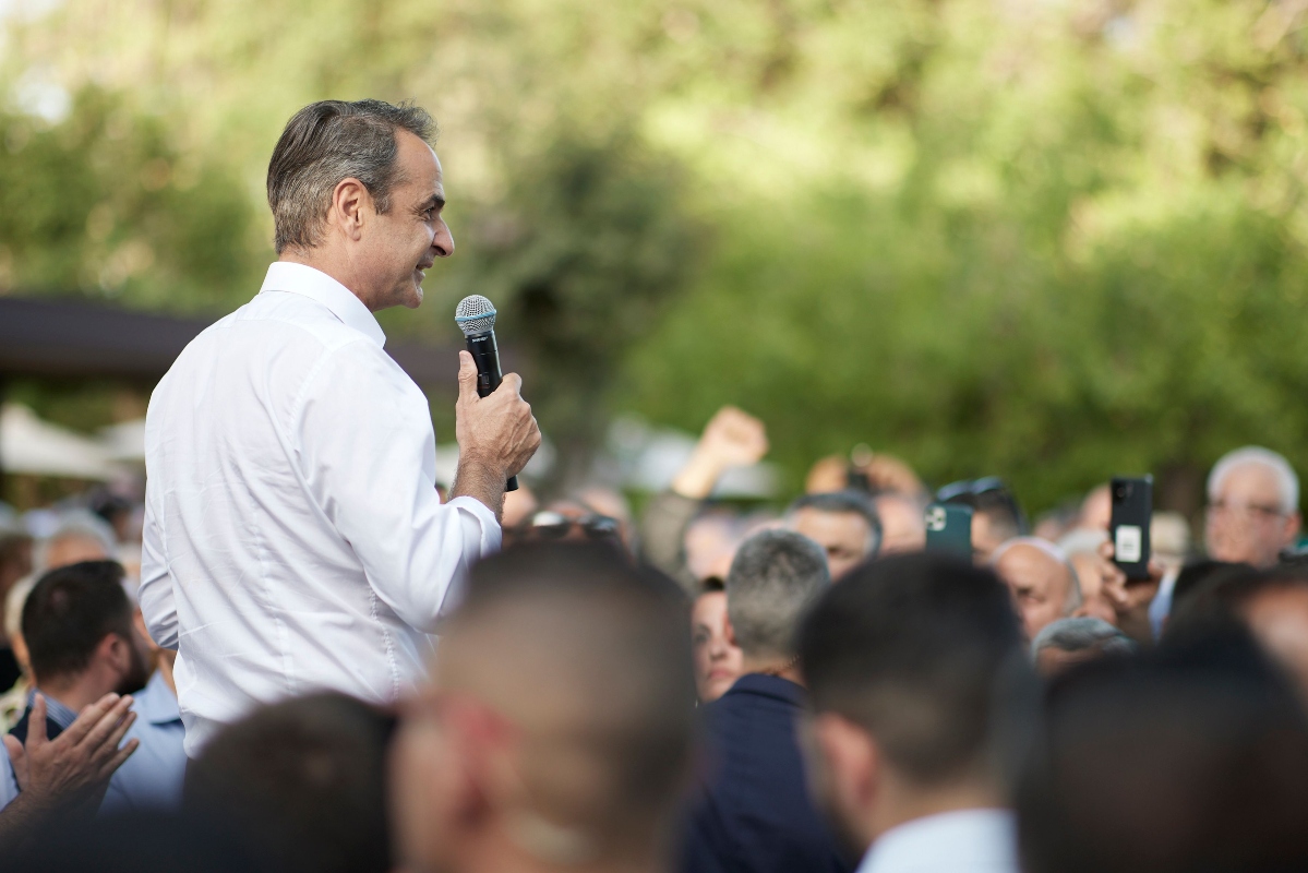 Μητσοτάκης από Χανιά: Το βράδυ των Ευρωεκλογών να είναι η ΝΔ το μεγαλύτερο κόμμα στο ΕΛΚ