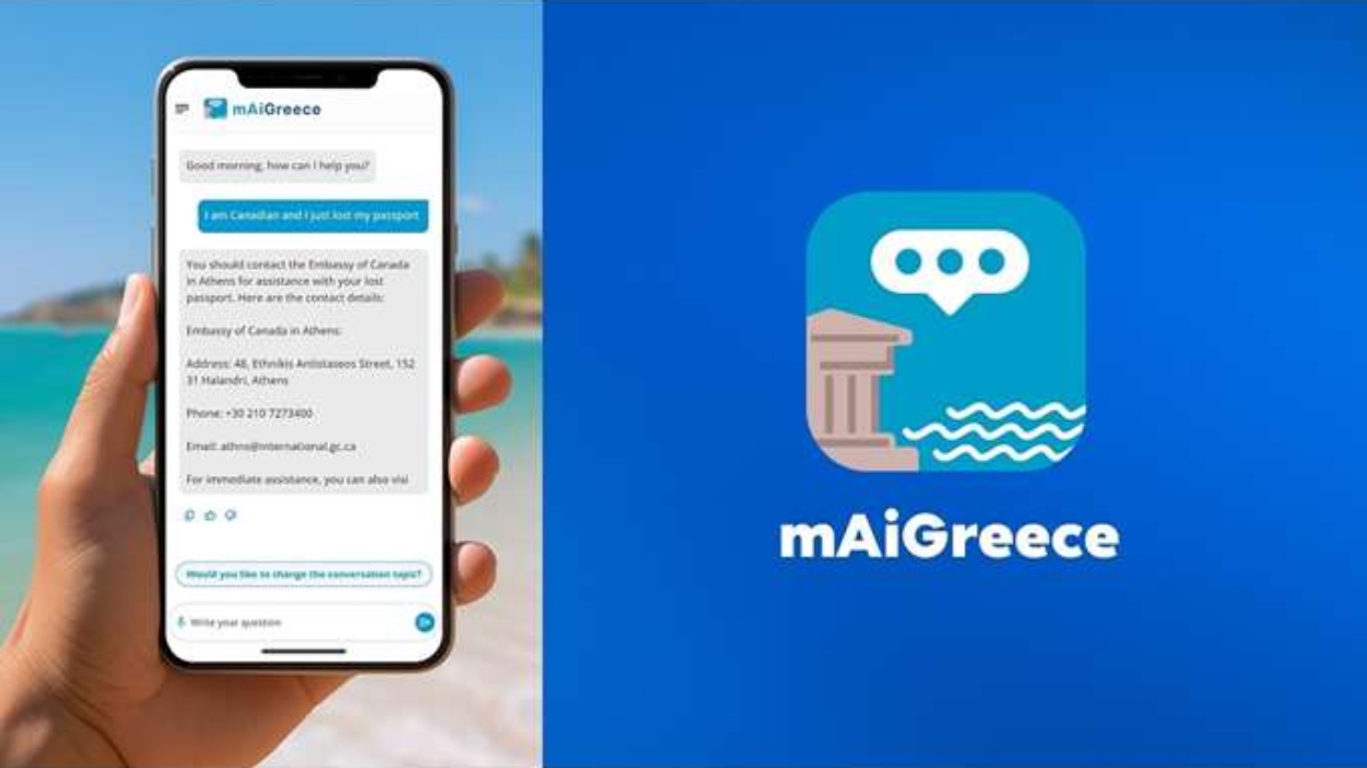 mAiGreece: Ο ψηφιακός βοηθός Τεχνητής Νοημοσύνης για τις διακοπές στην Ελλάδα