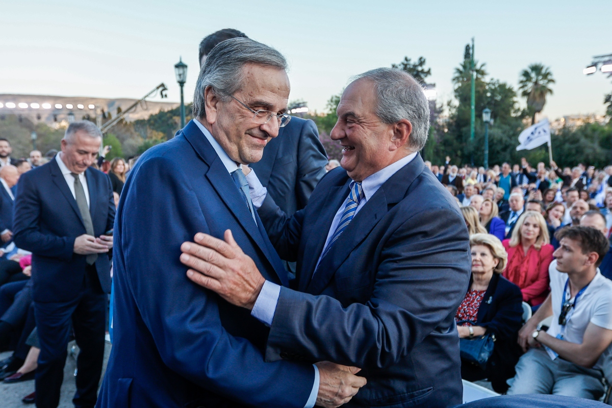 Κοινή εμφάνιση Σαμαρά – Καραμανλή και η ανησυχία του Μαξίμου