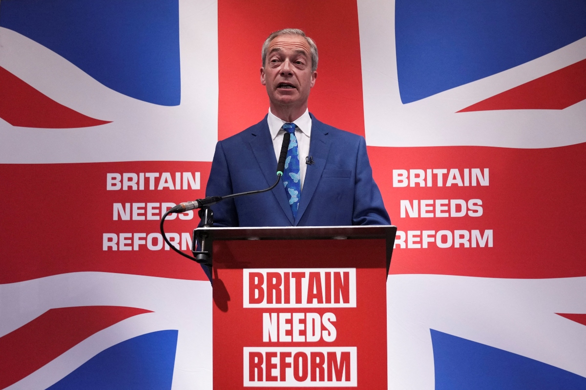 Βρετανία: Το Reform UK πήρε προβάδισμα από τους Συντηρητικούς