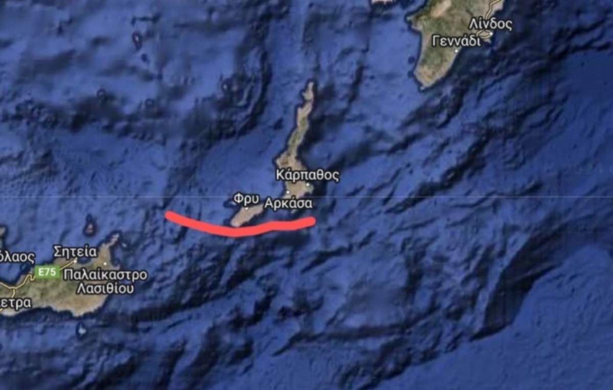 Προκλητική η Τουρκία: Με νέα NAVTEX βαφτίζει «τουρκική υφαλοκρηπίδα» περιοχή νότια της Καρπάθου